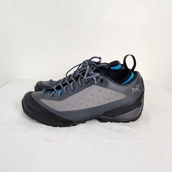 Arc’Teryx Acrux FL GTX Approach Ortholite Blue Women’s Size 6 Vibram Soul Hiking - Picture 1 of 14